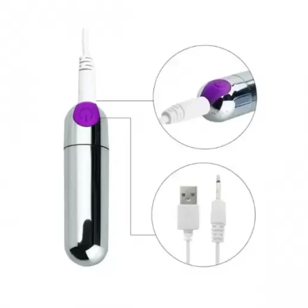 Powerful USB Rechargeable Bullet Vibrator