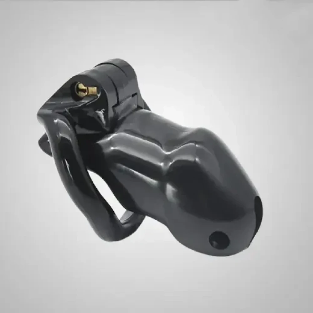 Custom Chastity Cage with 4 Active Sizes Rings