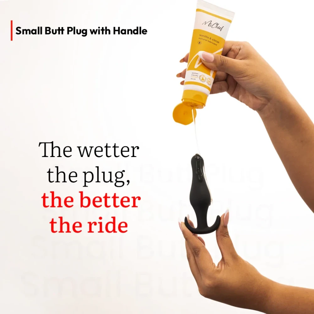 Small Butt Plug with Handle