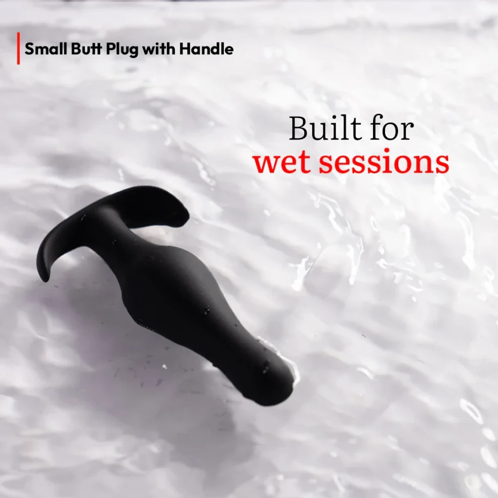 Small Butt Plug with Handle