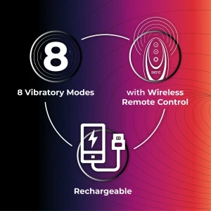 Skore Buzzz - Rechargeable Vibrating Ring with Remote For Him & Her